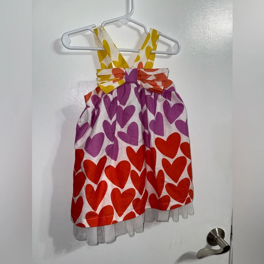 fábula Farm Rio Kids Heart Dress Size 18 months $175